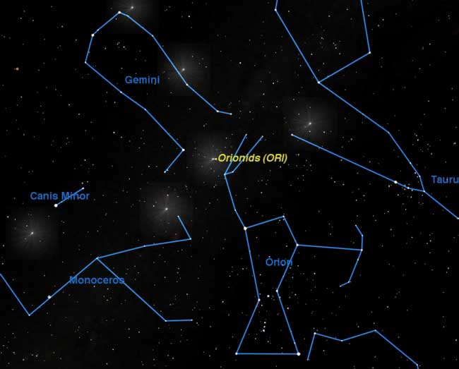 Get Out: Orionid Meteor Shower Peaks Overnight